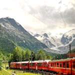 Train Bernina depuis Tirano