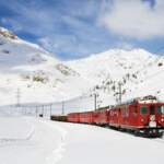 Train Bernina depuis Zurich. Trains vers les Alpes au départ de Zurich