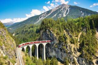Train Bernina depuis Coire